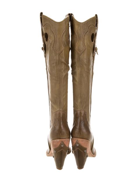 cowboy boots dior